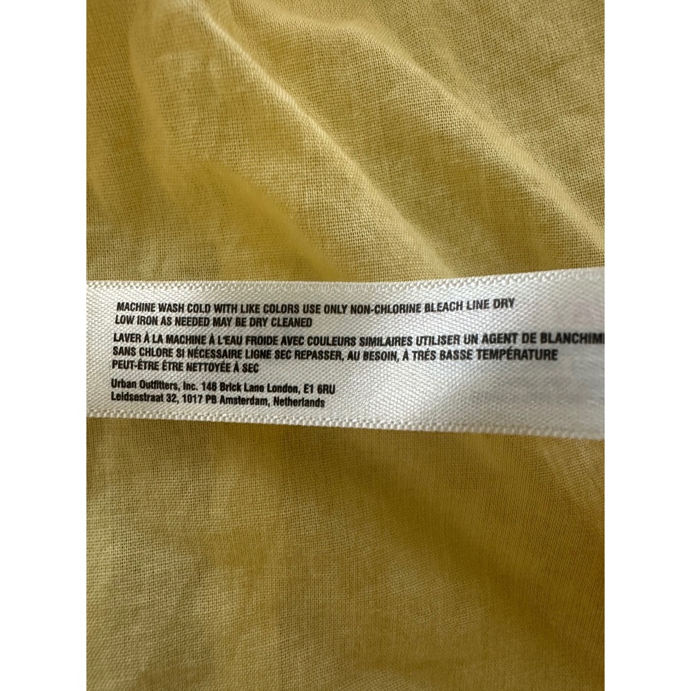 Free People Feeling Bonita Midi Dress M Women Free-est Yellow Cotton Maxi - Picture 10 of 11